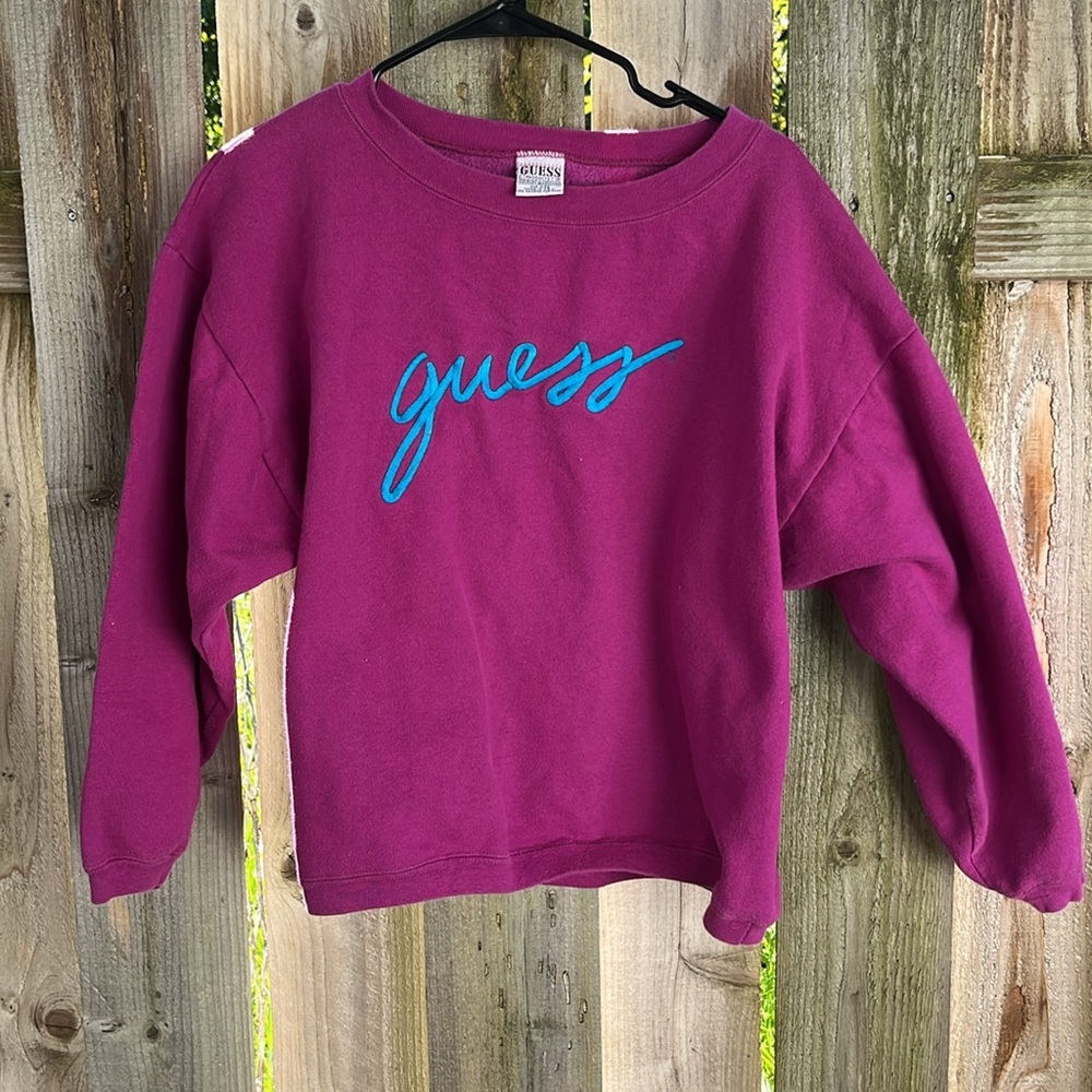 Vintage guess crew neck